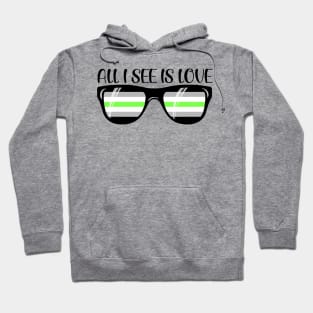 Agender Sunglasses - Love Hoodie